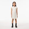 Lacoste Dresses & Skirts-Kids Sleeveless Stretch Piqué Polo Dress-EJ5297-51-lacosta 4