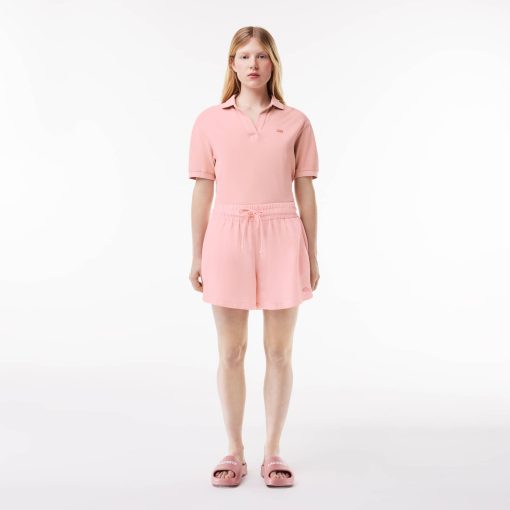 Lacoste Shorts & Skirts-Womens Signature Shorts-FF2462-51-lacoste store near me