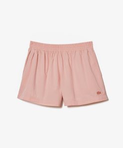 Lacoste Shorts & Skirts-Women’s Cotton Poplin Shorts-FF6944-51-locoste