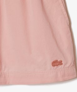 Lacoste Shorts & Skirts-Women’s Cotton Poplin Shorts-FF6944-51-locoste 2