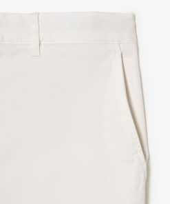 Lacoste Shorts & Swim-Mens Slim Fit Stretch Cotton Shorts-FH2647-51-lacoste store near me 2