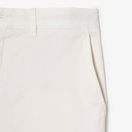 Lacoste Shorts & Swim-Mens Slim Fit Stretch Cotton Shorts-FH2647-51-lacoste store near me - Image 2