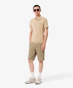 Lacoste Shorts & Swim-Mens Slim Fit Stretch Cotton Shorts-FH3347-51-lacoste outlet