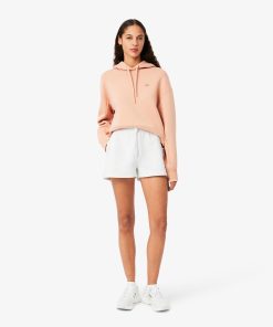 Lacoste Shorts & Skirts-Womens Cotton Jersey Shorts-GF5378-51-lacoste factory outlet