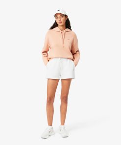 Lacoste Shorts & Skirts-Womens Cotton Jersey Shorts-GF5378-51-lacoste factory outlet 2