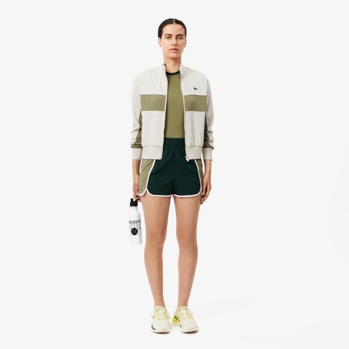 Lacoste Shorts & Skirts-Womens Stretch Sport Shorts-GF7373-51-lacoste cardigan - Image 2