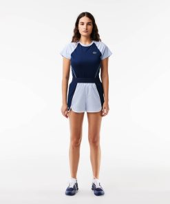 Lacoste Shorts & Skirts-Womens Stretch Sport Shorts-GF7373-51-lacost