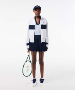 Lacoste Shorts & Skirts-Womens Pleated Lined Tennis Shorts-GF7474-51-locoste 2