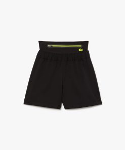 Lacoste Shorts & Skirts-Womens SPORT Removable Belt Shorts-GF9316-51-lacoste usa