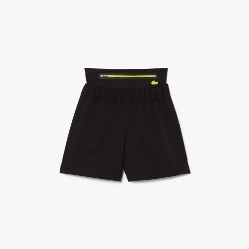 Lacoste Shorts & Skirts-Womens SPORT Removable Belt Shorts-GF9316-51-lacoste usa