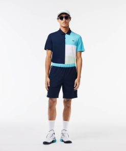 Lacoste Shorts & Swim-Mens Stretch Tennis Shorts-GH1086-51-lacoste usa 2