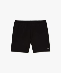 Lacoste Shorts & Swim-Men’s Big Fit Organic Cotton Brushed Fleece Shorts-GH4715-51-lacoste factory outlet