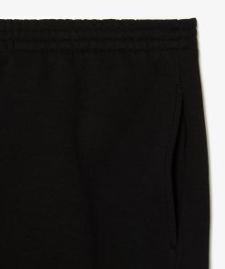 Lacoste Shorts & Swim-Men’s Big Fit Organic Cotton Brushed Fleece Shorts-GH4715-51-lacoste factory outlet 2