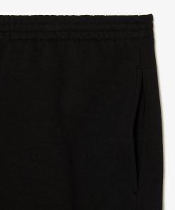 Lacoste Shorts & Swim-Men’s Big Fit Organic Cotton Brushed Fleece Shorts-GH4715-51-lacoste us 2