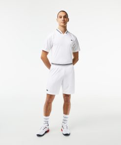 Lacoste Shorts & Swim-Men’s Lacoste Tennis x Daniil Medvedev Mesh Shorts-GH5209-51-lacoste us