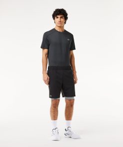 Lacoste Shorts & Swim-Mens Lined Ultra Dry Sport Shorts-GH5215-51-lacoste cardigan