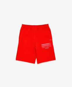 Lacoste Shorts & Swim-Men’s Lacoste Branded Leg Shorts-GH5539-51-lacoste usa 2