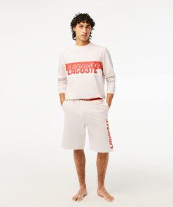 Lacoste Underwear & Loungewear-Men’s Contrast Logo Waistband Shorts-GH5960-51-lacoste near me 2