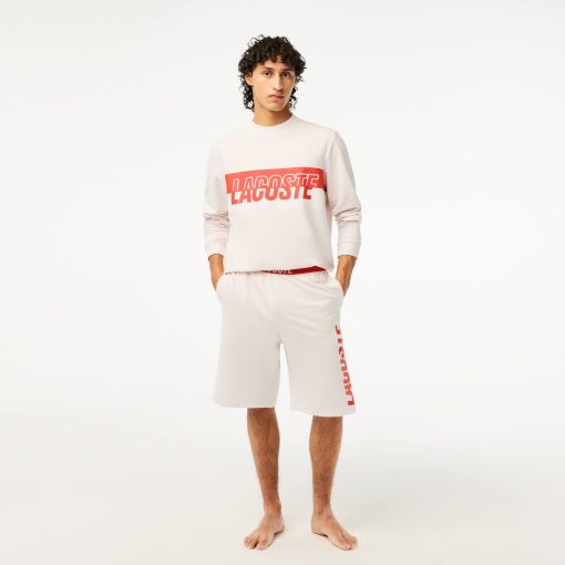 Lacoste Underwear & Loungewear-Men’s Contrast Logo Waistband Shorts-GH5960-51-lacoste sale - Image 2