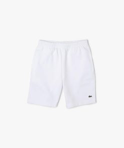 Lacoste Shorts & Swim-Mens Regular Fit Fleece Shorts-GH9627-51-lacoste factory outlet 2