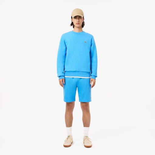 Lacoste Shorts & Swim-Mens Regular Fit Fleece Shorts-GH9627-51-lacoste factory outlet