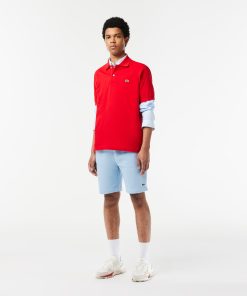 Lacoste Shorts & Swim-Mens Regular Fit Fleece Shorts-GH9627-51-lacoste us 2