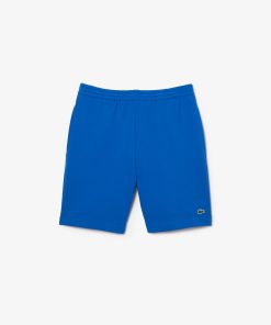 Lacoste Shorts & Swim-Mens Regular Fit Fleece Shorts-GH9627-51-lacoste outlet