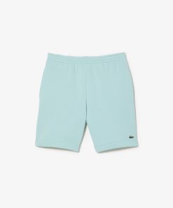 Lacoste Shorts & Swim-Mens Regular Fit Fleece Shorts-GH9627-51-lacoste cardigan