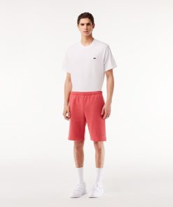 Lacoste Mens Regular Fit Fleece Shorts-GH9627-51-lacoste store