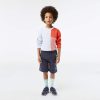 Lacoste Sweaters & Sweatshirts-Kids’ Contrast Branding Hoodie-SJ5303-51-locoste 4