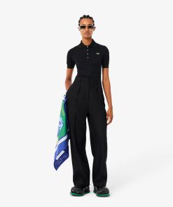 Lacoste Pants & Leggings-Womens Runway High-Waisted Pants-HF1766-51-lacoste sale 2