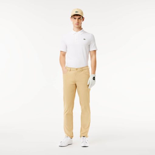 Lacoste Pants & Sweatpants-Mens Ultra Dry Slim Fit Golf Pants-HH0922-51-lacoste store - Image 2