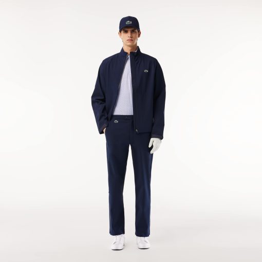 Lacoste Pants & Sweatpants-Mens Water-Repellent Fabric Stretch Golf Pants-HH1029-51-la coste - Image 2