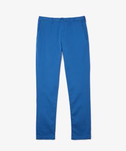 Lacoste Pants & Sweatpants-Mens Slim Fit Stretch Cotton Pants-HH2661-51-lacoste cardigan 2