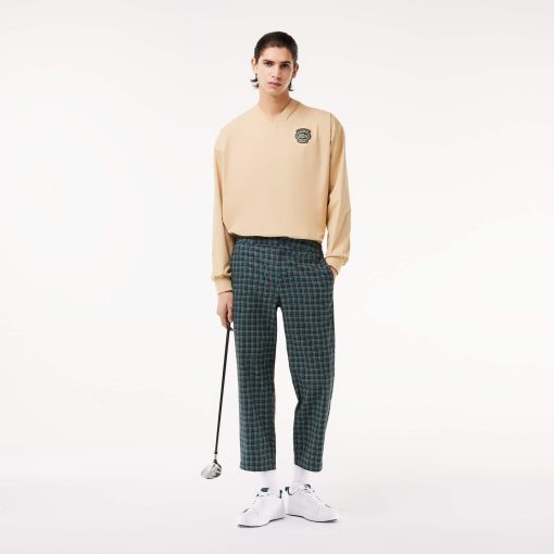 Lacoste Pants & Sweatpants-Mens Ultra Dry Golf Pants-HH7575-51-lacoste usa - Image 2