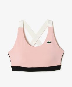 Lacoste T-Women’s SPORT Cross Strap Sports Bra-IF4923-51-lacoste near me