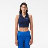 Lacoste Pants & Leggings-Womens SPORT Colorblock Knit Effect Leggings-XF0752-51-lacoste store near me 4