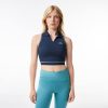 Lacoste T-Womens Polo Style Stretch Sport Bralette-IF8143-51-lacoste outlet 4