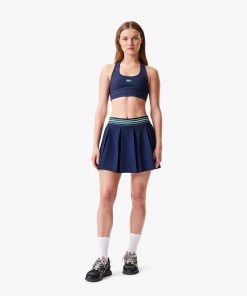 Lacoste Shorts & Skirts-Womens Lined Piqué Tennis Skirt-JF0990-51-lacoste cardigan