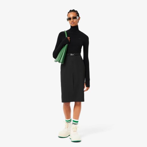 Lacoste Shorts & Skirts-Womens Runway Tailored Skirt-JF1755-51-la coste