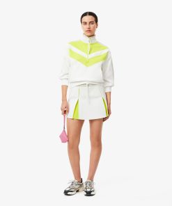 Lacoste Shorts & Skirts-Womens Adjustable Colorblock Skirt-JF2671-51-lacoste cardigan