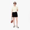 Lacoste Shorts & Skirts-Womens Signature Shorts-FF2462-51-lacoste store near me 4