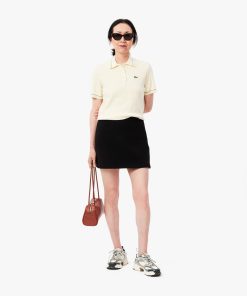 Lacoste Shorts & Skirts-Womens Straight Wool Skirt-JF6294-51-lacost