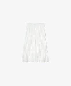 Lacoste Shorts & Skirts-Womens Elastic Waist Pleated Skirt-JF8050-51-lacoste store 2