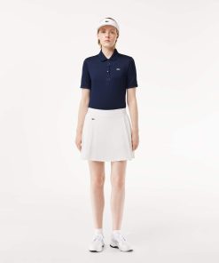 Lacoste Shorts & Skirts-Womens Lined Ultra Dry Stretch Golf Skirt-JF9433-51-lacoste us 2