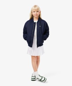 Lacoste Dresses & Skirts-Kids Lined Pleated Skirt-JJ7341-51-lacost 2