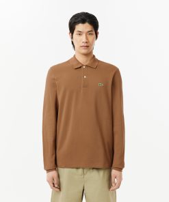 Lacoste Polos-Mens Classic Fit Long Sleeve L.12.12 Polo-L1312-51-locoste