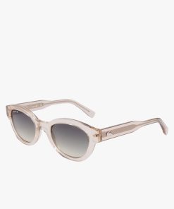 Lacoste Women-Womens L.12.12 Trim Oval Glasses-L6024S-lacoste outlet 2