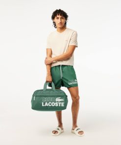 Lacoste Shorts & Swim-Men’s Quick-Dry Lined Swim Trunks-MH5637-51-lacoste store 2