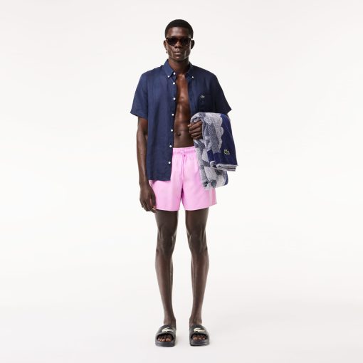 Lacoste Shorts & Swim-Mens Quick-Dry Swim Trunks-MH6270-51-lacoste france - Image 2